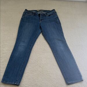 Old Navy Women's Straight Leg Jeans - Deep Blue